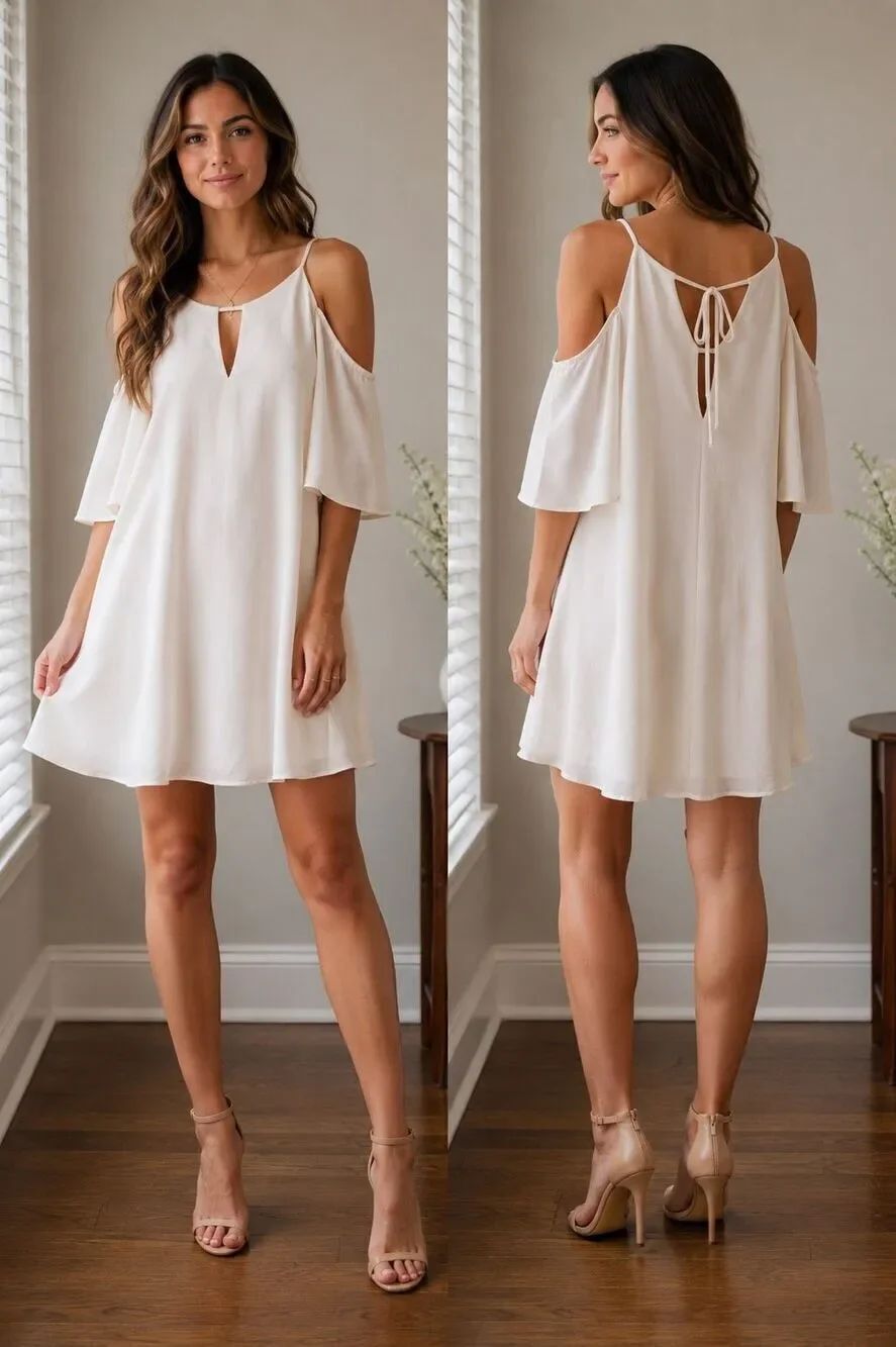 Do + Be Cold-Shoulder Dress size M in GUC bachelorette wedding party